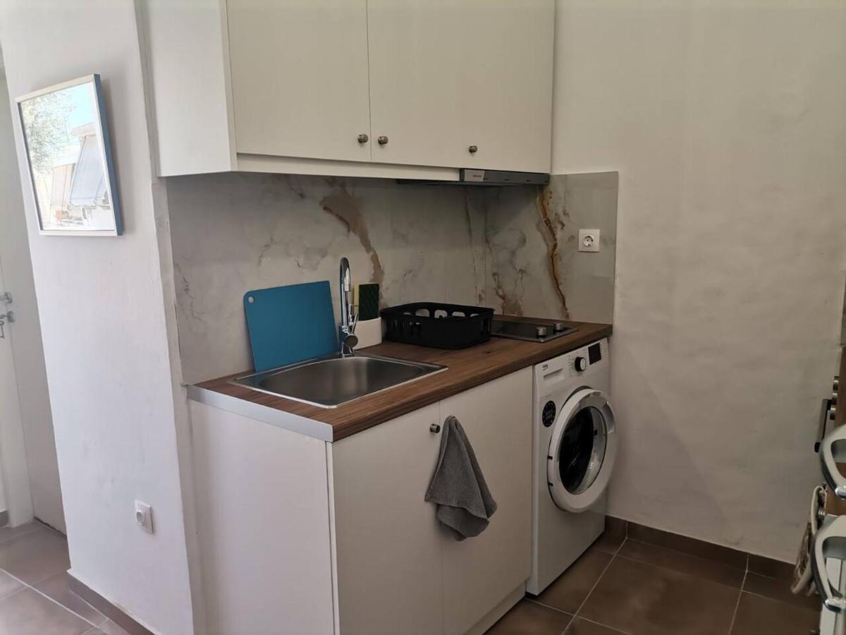 Blue Central Apt 10 Min To The Port/ Wash Machine Lavrion Luaran gambar